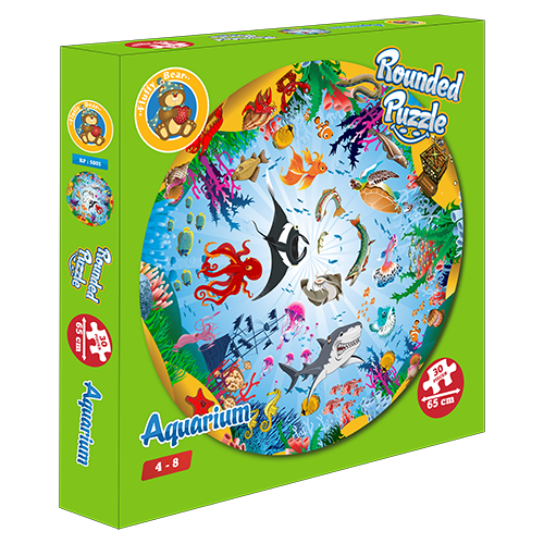 Acuario - Puzzle redondeado