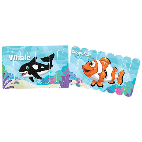 Aquarium - Streifen Puzzle