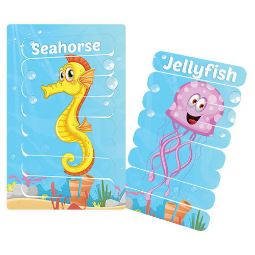 Aquarium - Streifen Puzzle