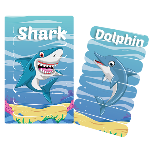 Aquarium - Streifen Puzzle