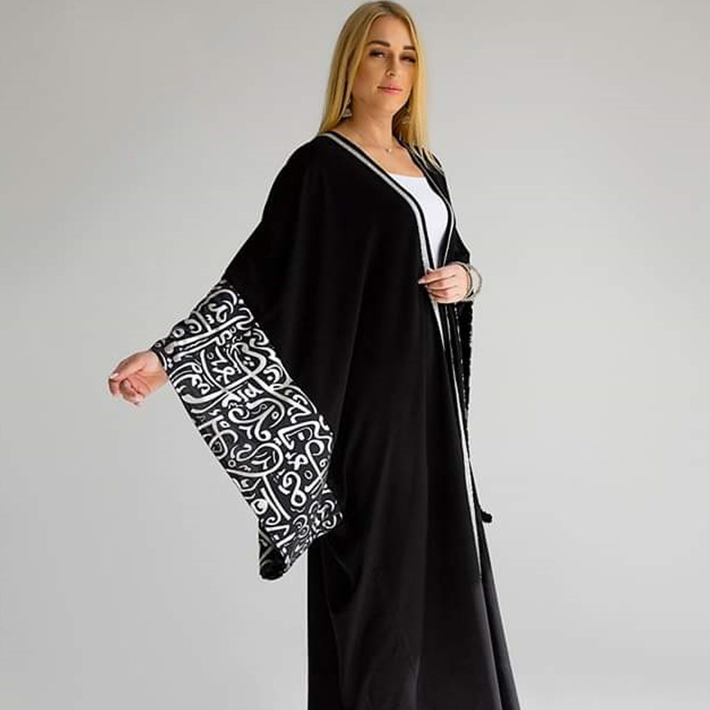 Arabian Crepe Cloak (Black)