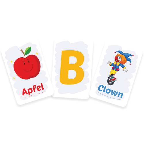 Flash Cards - Deutsch Alphabet