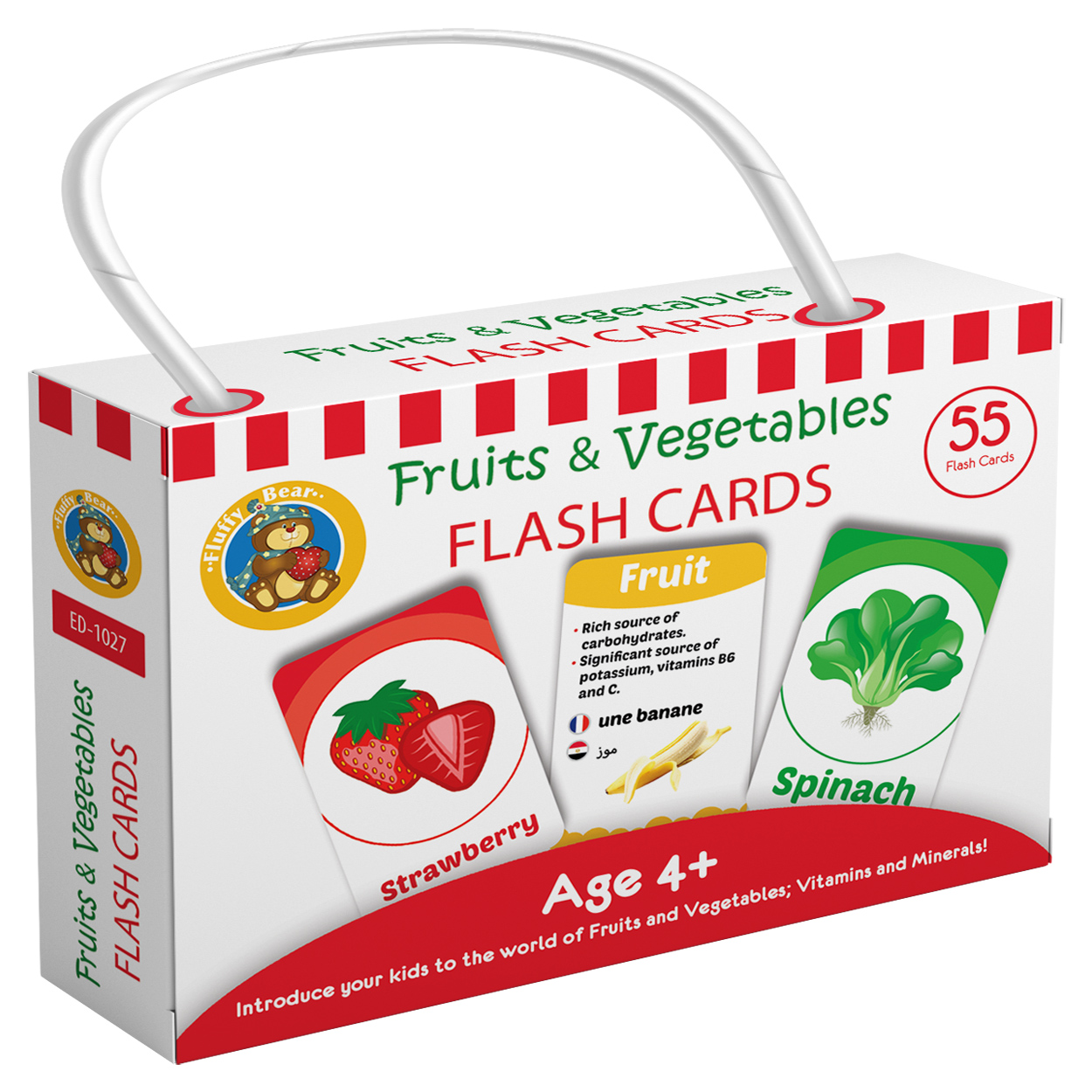 Flash Cards - Fruits & Vegetables