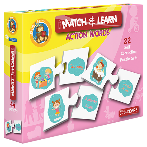 Match & Learn - Action words