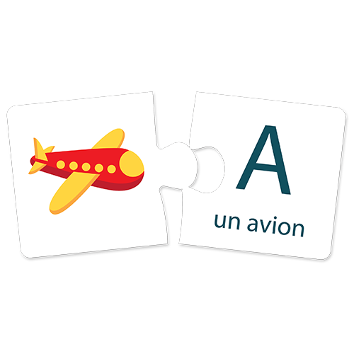 Match & Learn – Alphabet  French