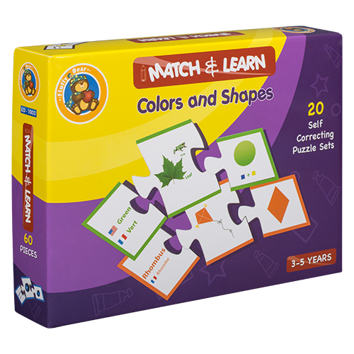 Match & Learn – Colors & Shapes