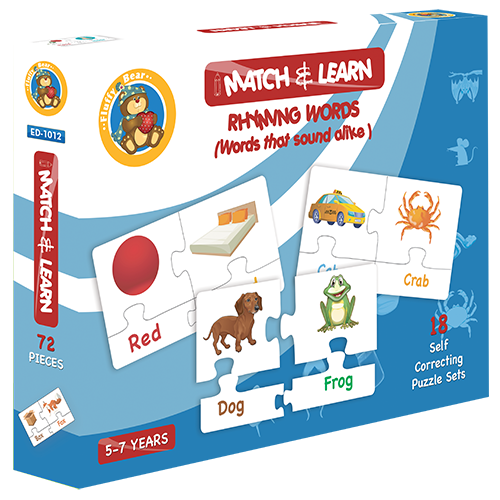 Match & Learn – Rhyming Words