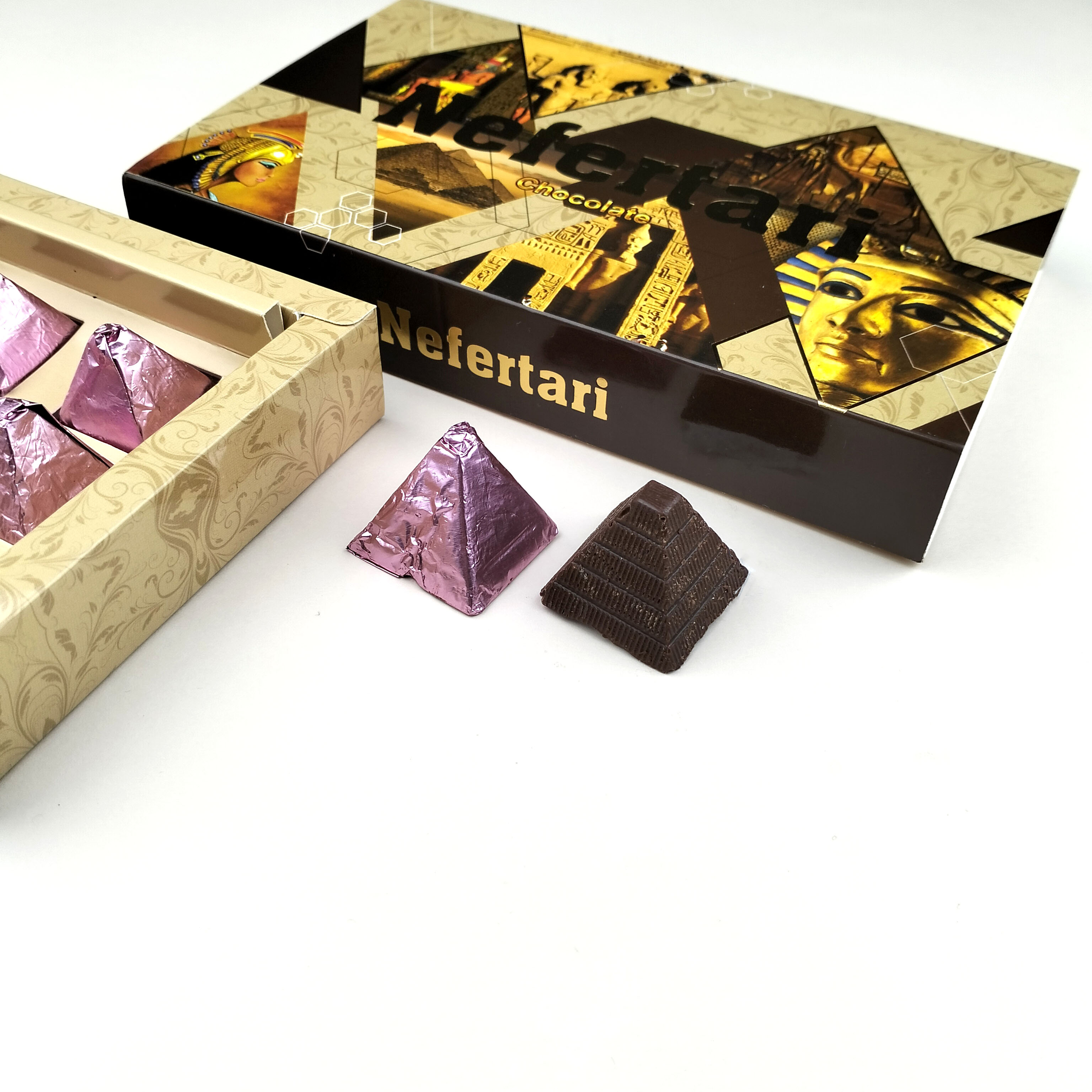 Chocolate - Pyramids Shaped