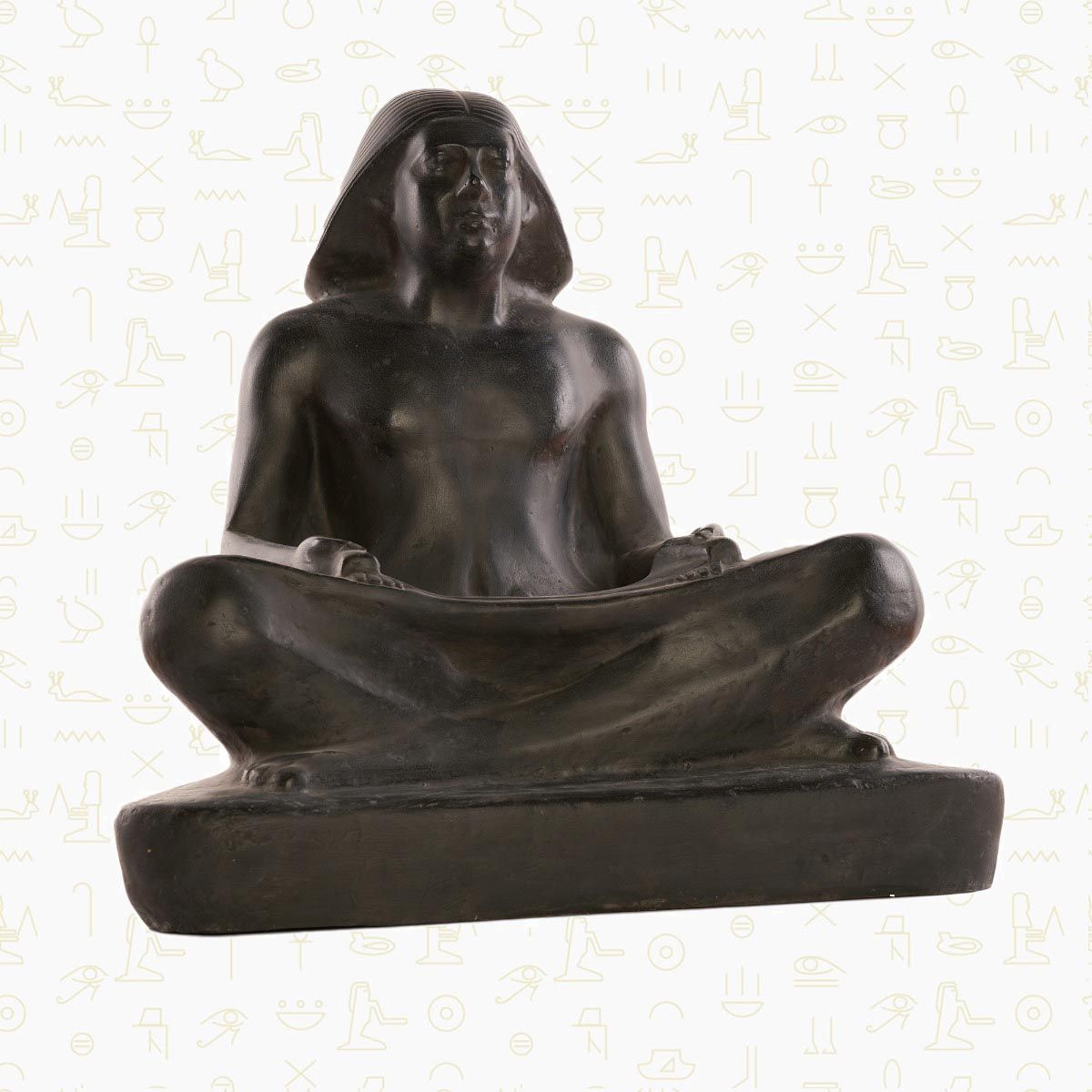 The Egyptian Scribe Statue